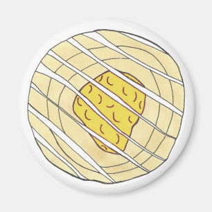 Lemon Danish Viennoiserie Pastry Chef Bakery Magnet