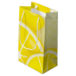 Lemon Design Small Gift Bag