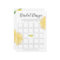 Lemon Double-Sided Bridal Bingo Shower Game