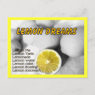 Lemon Dreams Postcard