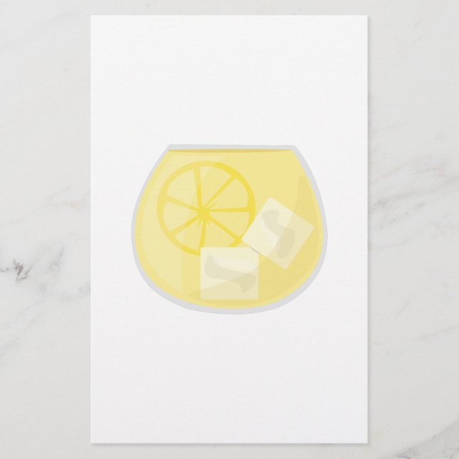 Lemon Drink Stationery (Front)