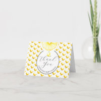 Lemon Drop Baby Shower Thank You Cards