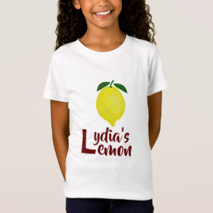 Lemon Drops: L-themed fashion with fresh lemon T-Shirt