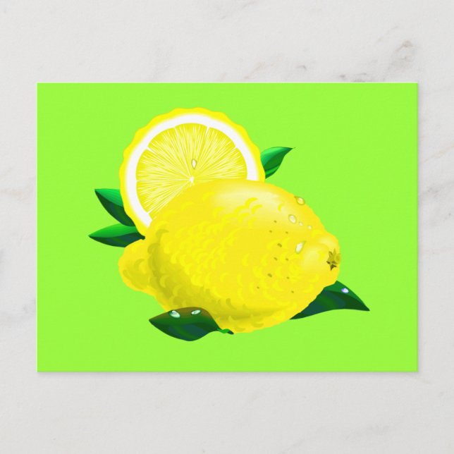 Lemon Drops Postcard (Front)