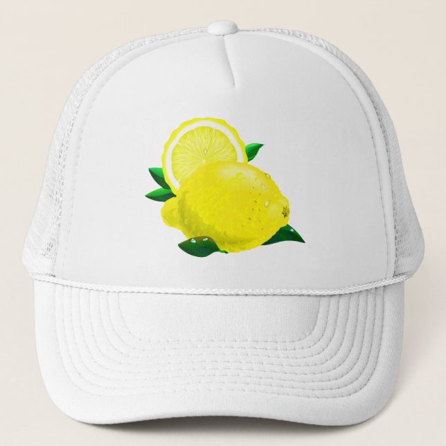 Lemon Drops Trucker Hat (Front)