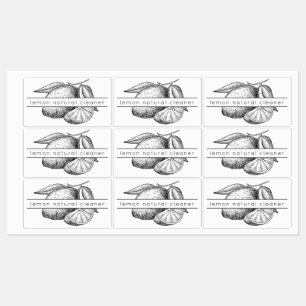 Lemon Essential Oil Spray Bottle Waterproof