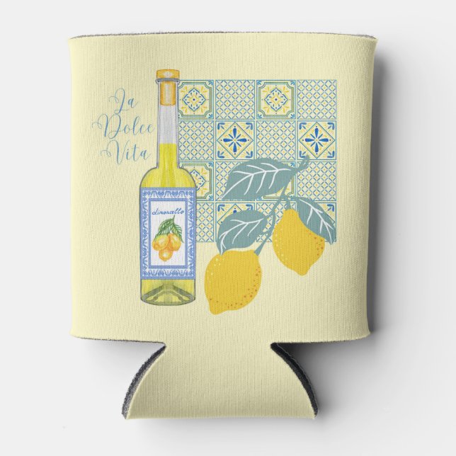  Lemon Farm Retro Can Cooler (Front)