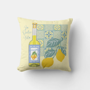  Lemon Farm Retro Cushion