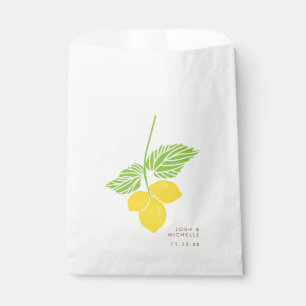 Lemon Favour Bag, Wedding favour bag, shower favou Bags