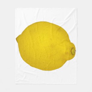 Lemon Fleece Blanket