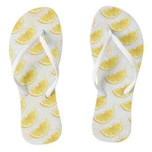 Lemon Flip Flops