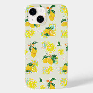 Lemon Floral Case-Mate iPhone 14 Case