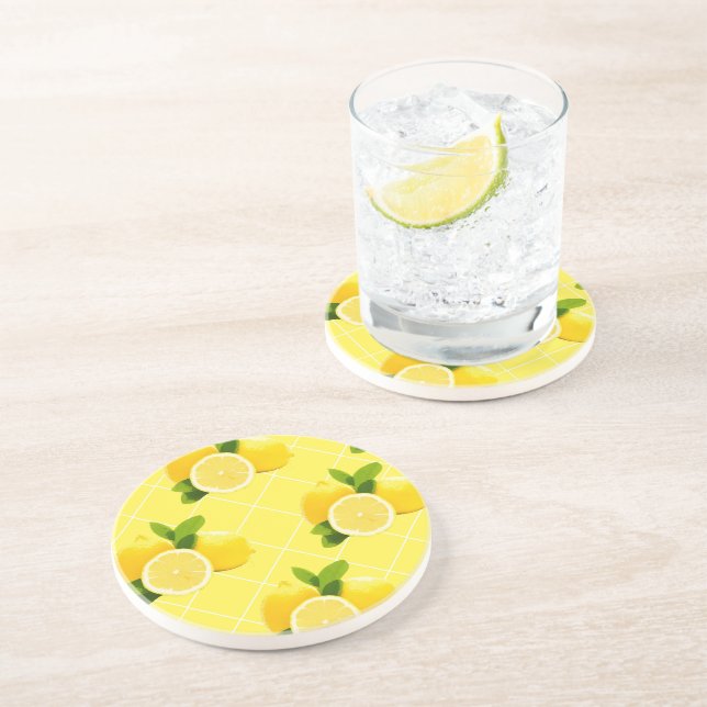 Lemon Fresh Coasters (Side)