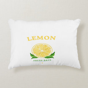 Lemon Fresh Days Decorative Cushion
