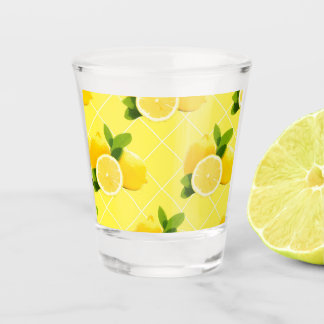Lemon Fresh Shot Glasses