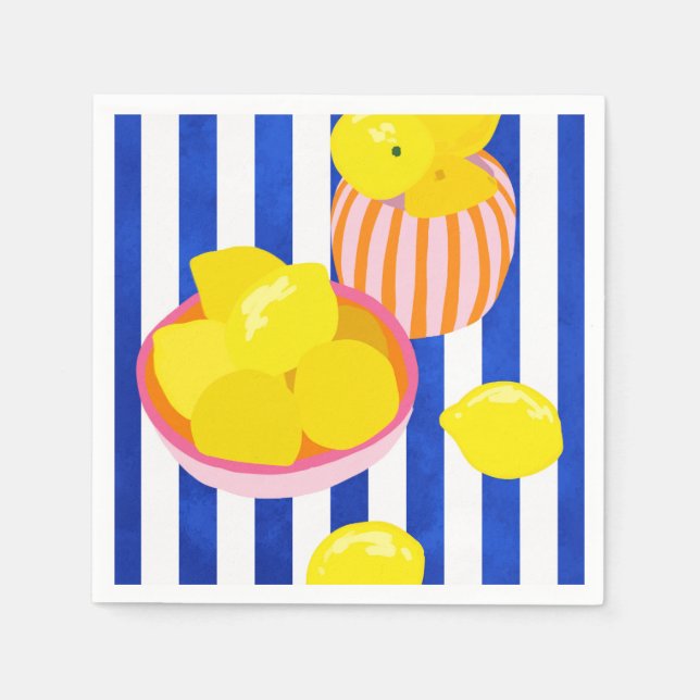 Lemon Freshness Napkin (Front)