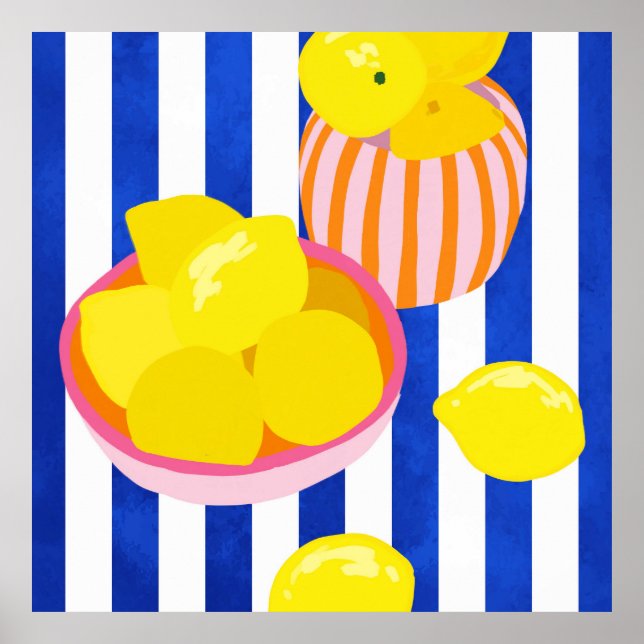 Lemon Freshness Poster (Front)