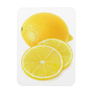 Lemon fruit magnet