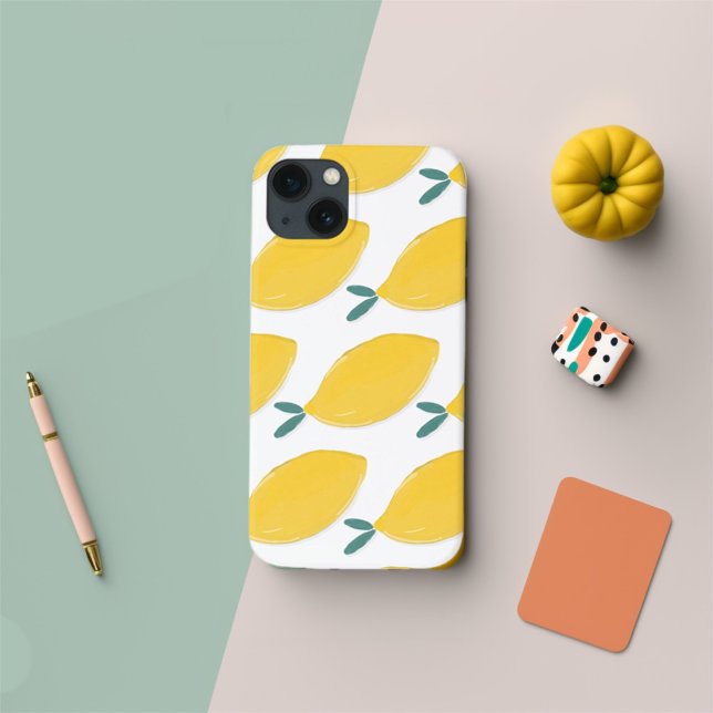 Lemon fruit pattern    Case-Mate iPhone case (Creator Uploaded)