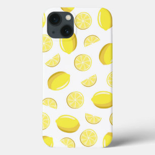 Lemon fruit pattern iPhone / iPad case