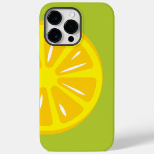 Lemon Fruit Simple Green Modern Illustration Case-Mate iPhone 14 Pro Max Case