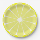 Lemon Fruit Summer Party Picnic Paper Plates