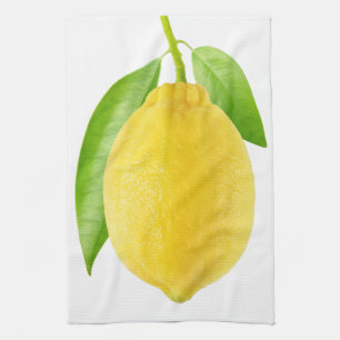Lemon fruit tea towel