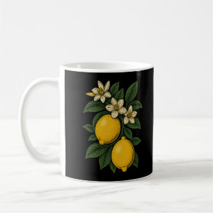 Lemon Fruit Vintage Art Lemon Farm Coffee Mug