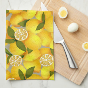 Lemon Full  Tea Towel