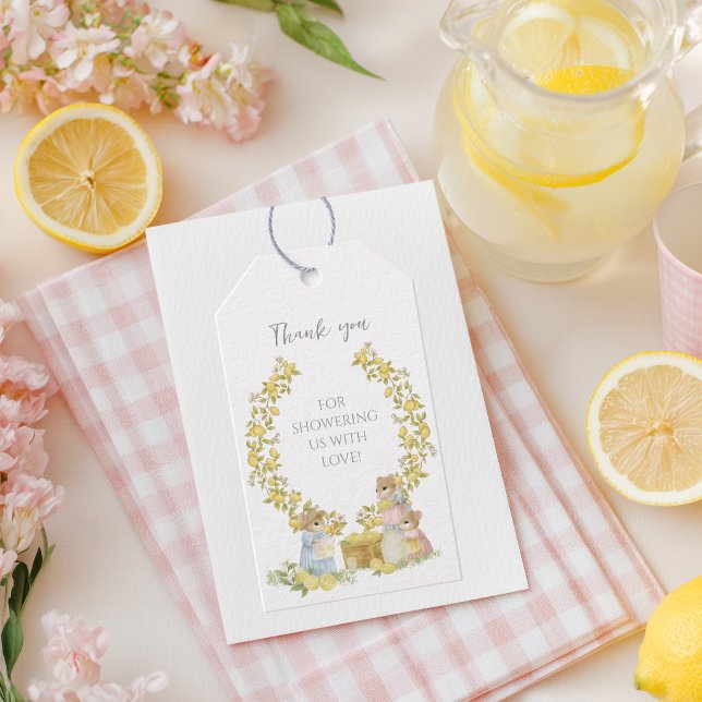 Lemon Garden with Mice Gift Tags (Creator Uploaded)