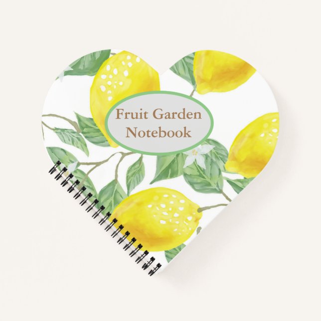 Lemon Gardening  Journal (Front)