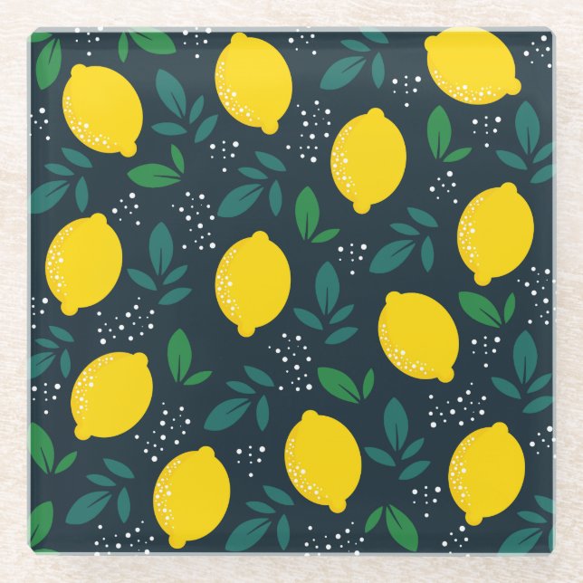 Lemon Glass Coaster (Front)