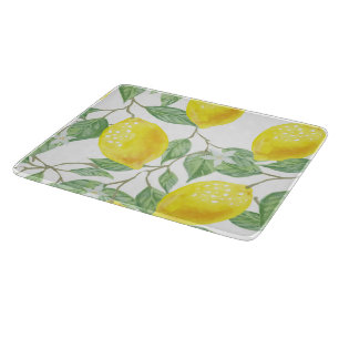 Lemon Glass Cutting Board