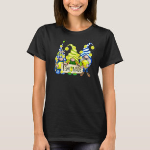 Lemon Gnomes Tomte Scandinavian Three Garden Gnome T-Shirt
