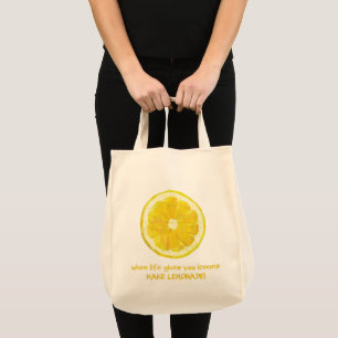 Lemon Grocery Bag