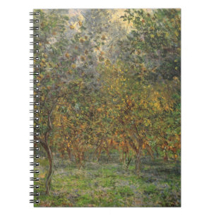 Lemon Grove in Bordighera by Claude Monet Notebook