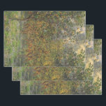 Lemon Grove in Bordighera by Claude Monet Wrapping Paper Sheet<br><div class="desc">Lemon Grove in Bordighera; Under the Lemon Trees (1884) by Claude Monet is a vintage impressionism fine art agricultural painting. A farm with citrus fruit trees about to be harvested in the spring or summer seasons. An orchard of blooming lemon trees in Bordighera, Italy. About the artist: Claude Monet (1840-1926)...</div>