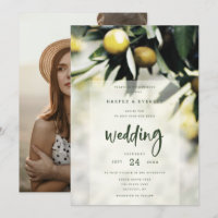 Lemon Grove | Modern Yellow & Green Summer Wedding