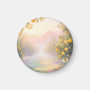 Lemon Grove Watercolor Magnet