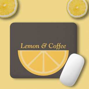 Lemon Half-Slice  Mouse Mat