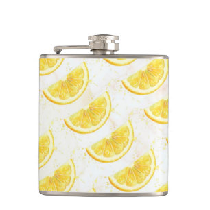 Lemon Hip Flask