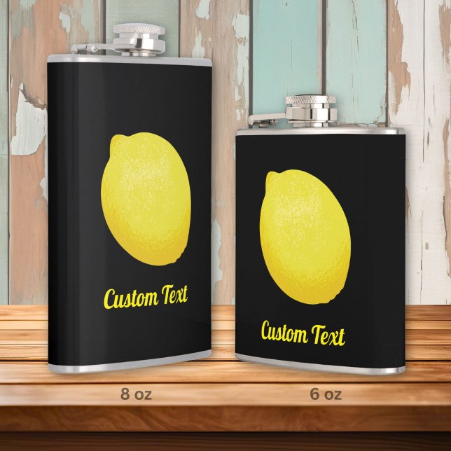 Lemon Hip Flask (Creator Uploaded)