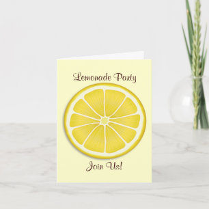 Lemon Invitation