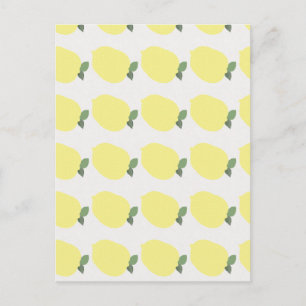 Lemon Invitation Postcard