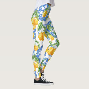 Lemon Italian coast greek cute Leggings