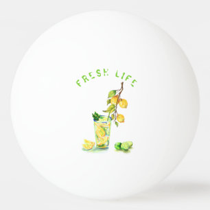 Lemon Juice Cool Drink Lemons Ping Pong Ball