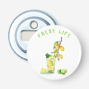 Lemon Juice Drink Lemonade Party Bottle Opener