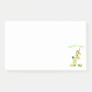 Lemon Juice Drink Post it Notes