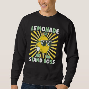 Lemon Juice Lemonade Stand Boss Sweatshirt