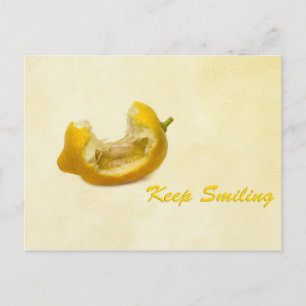 Lemon - Keep Smiling Postcard